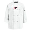 Eight Knot Button Chef Coat with Thermometer Pocket Thumbnail